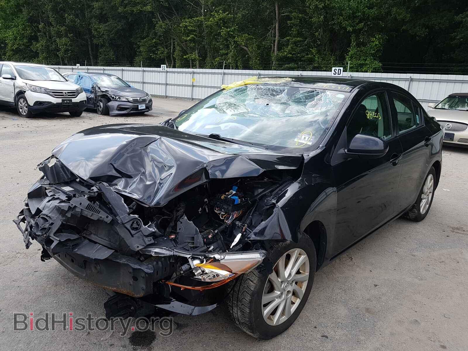 2012 MAZDA 3 - VIN: JM1BL1W81C1660629 - Фото 2