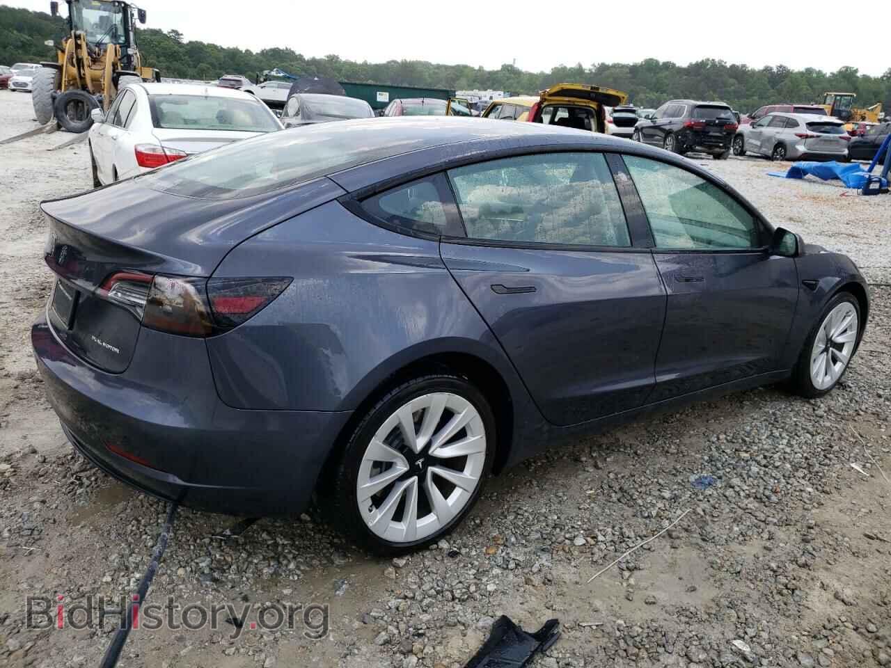2022 TESLA MODEL 3 - VIN: 5YJ3E1EB9NF192655 - Фото 3