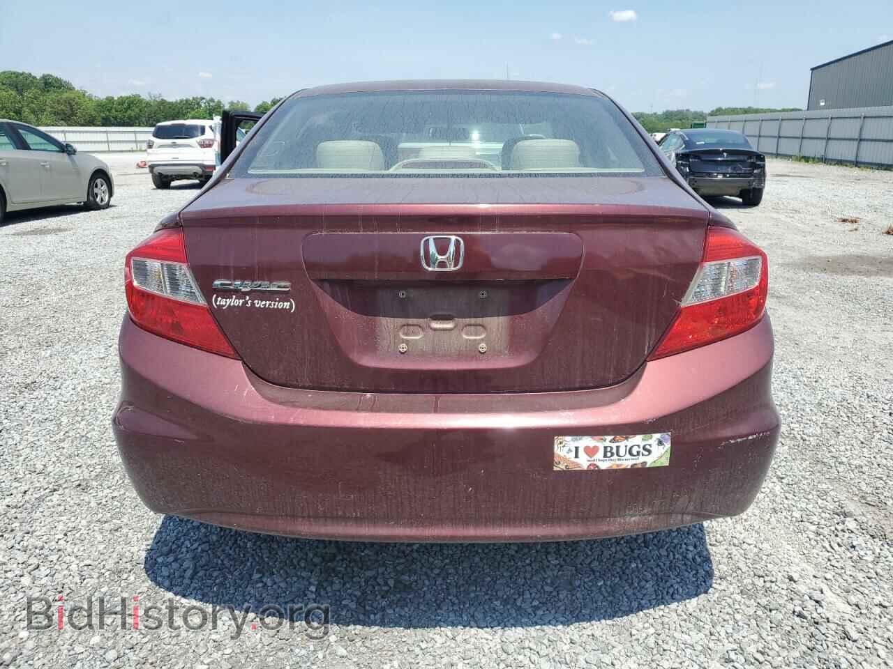 2012 HONDA CIVIC - VIN: 2HGFB2F55CH504693 - Фото 6
