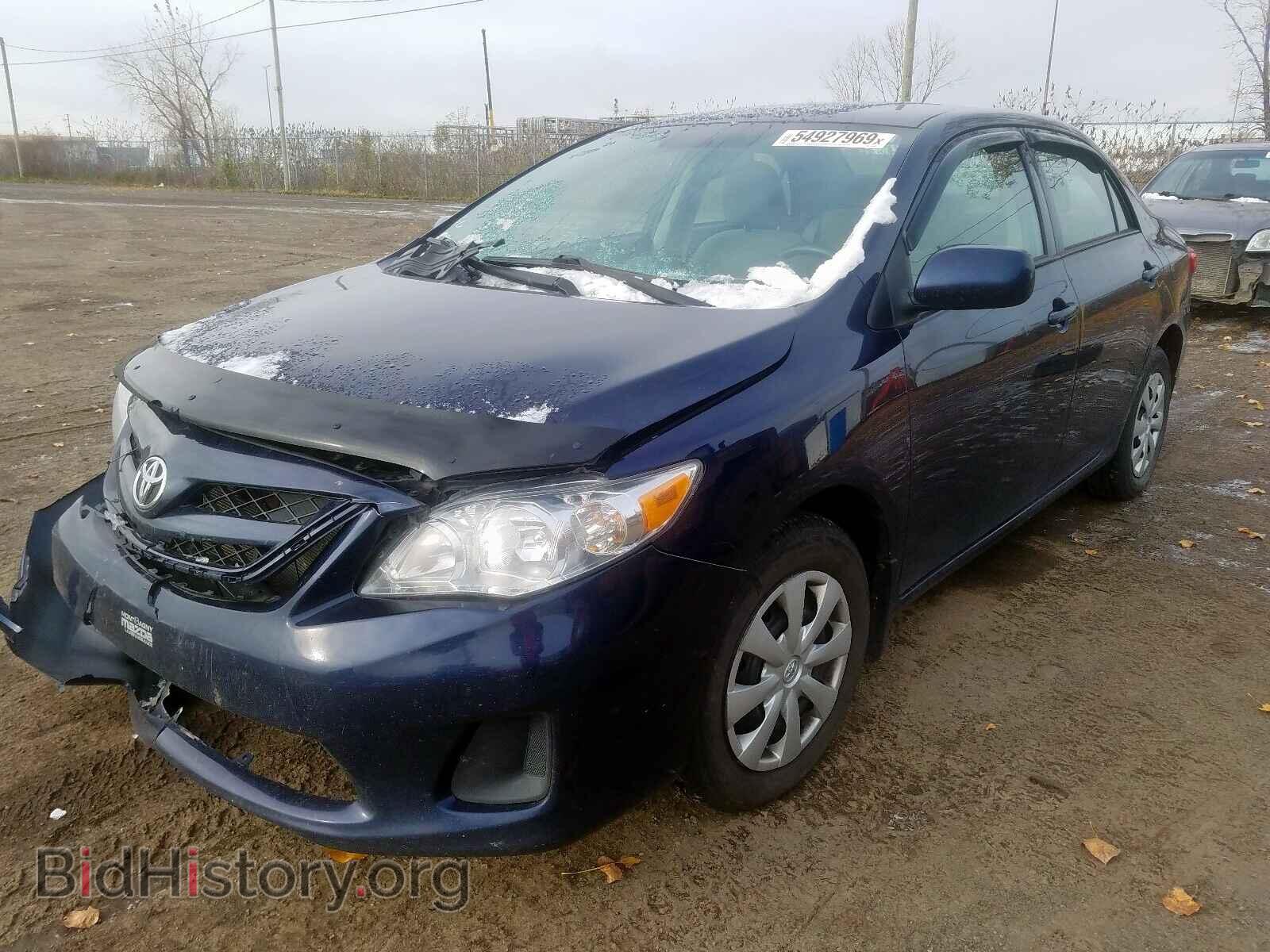 2012 TOYOTA COROLLA BA - VIN: 2T1BU4EE5CC766194 - Фото 2