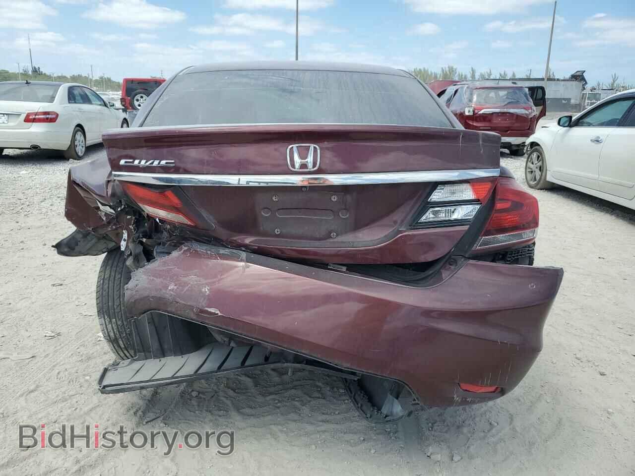 2013 HONDA CIVIC - VIN: 19XFB2F56DE054256 - Фото 6