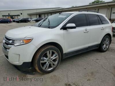 2012 Ford EDGE Limited, white — VIN 2FMDK3K91CBA15517, Copart