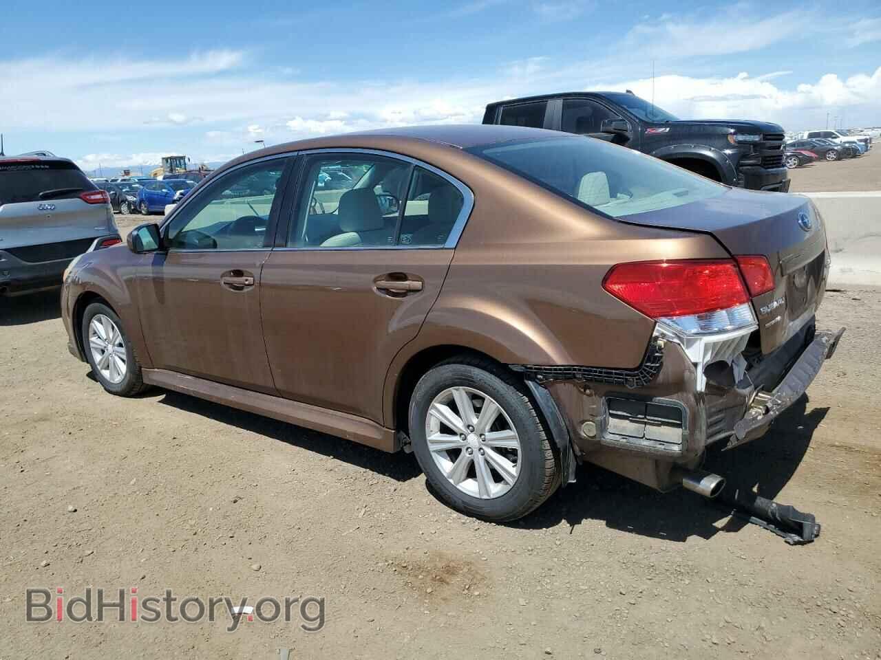 2011 SUBARU LEGACY - VIN: 4S3BMBC67B3255481 - Фото 2