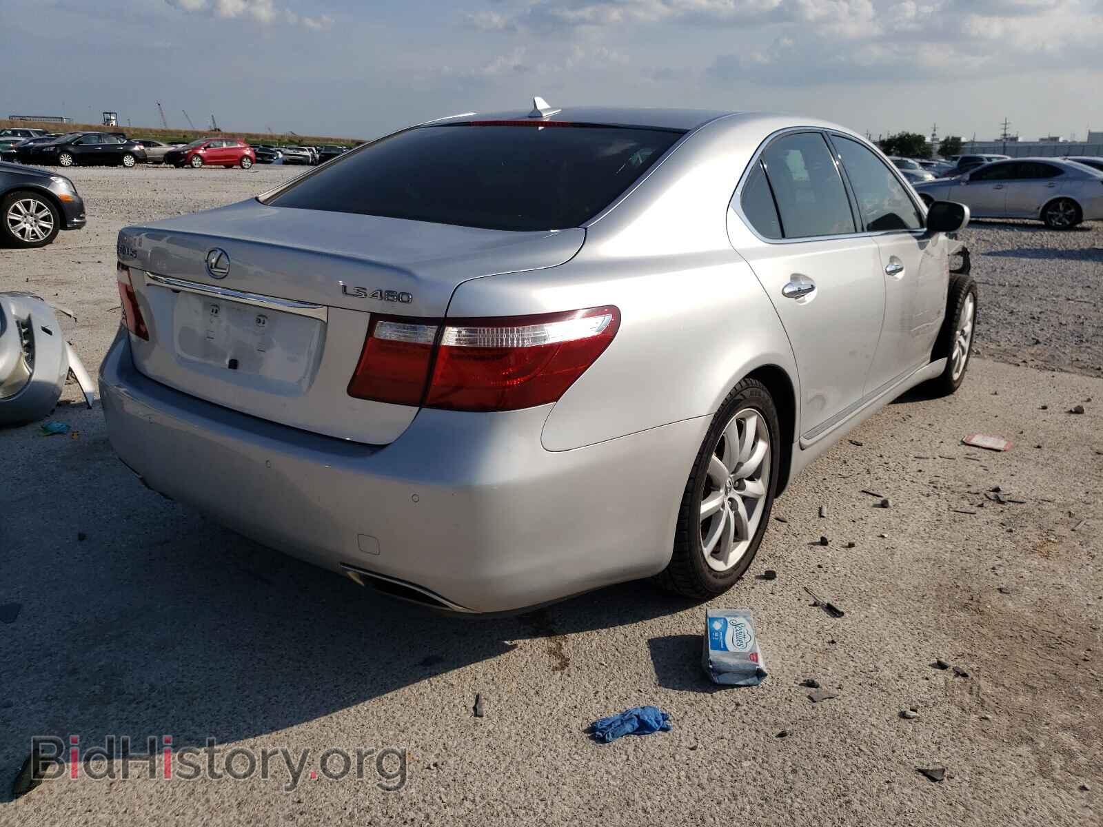 2007 LEXUS LS460 - VIN: JTHBL46F275046623 - Фото 4