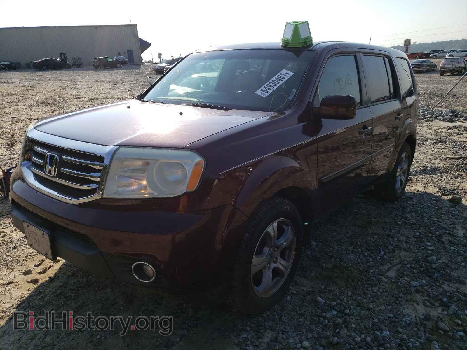 2012 HONDA PILOT - VIN: 5FNYF3H54CB018705 - Фото 2