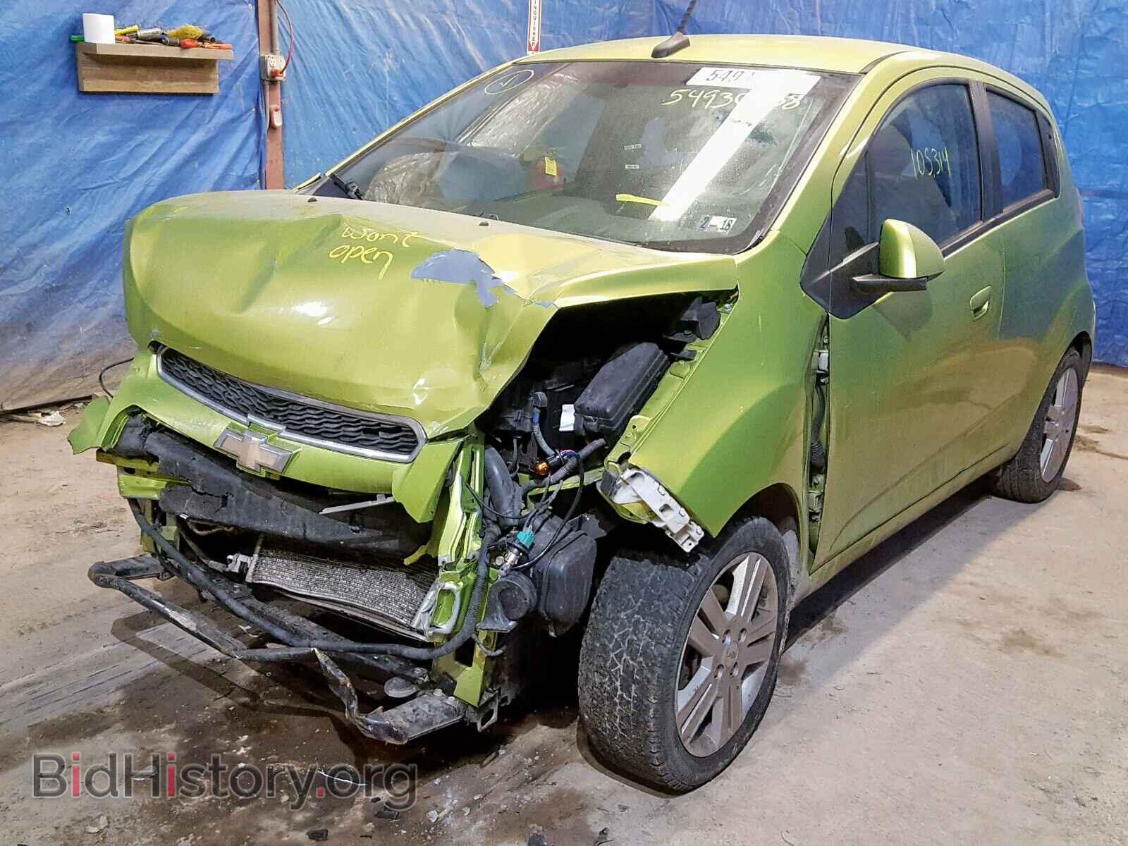 2013 CHEVROLET SPARK - VIN: KL8CD6S92DC504577 - Фото 2
