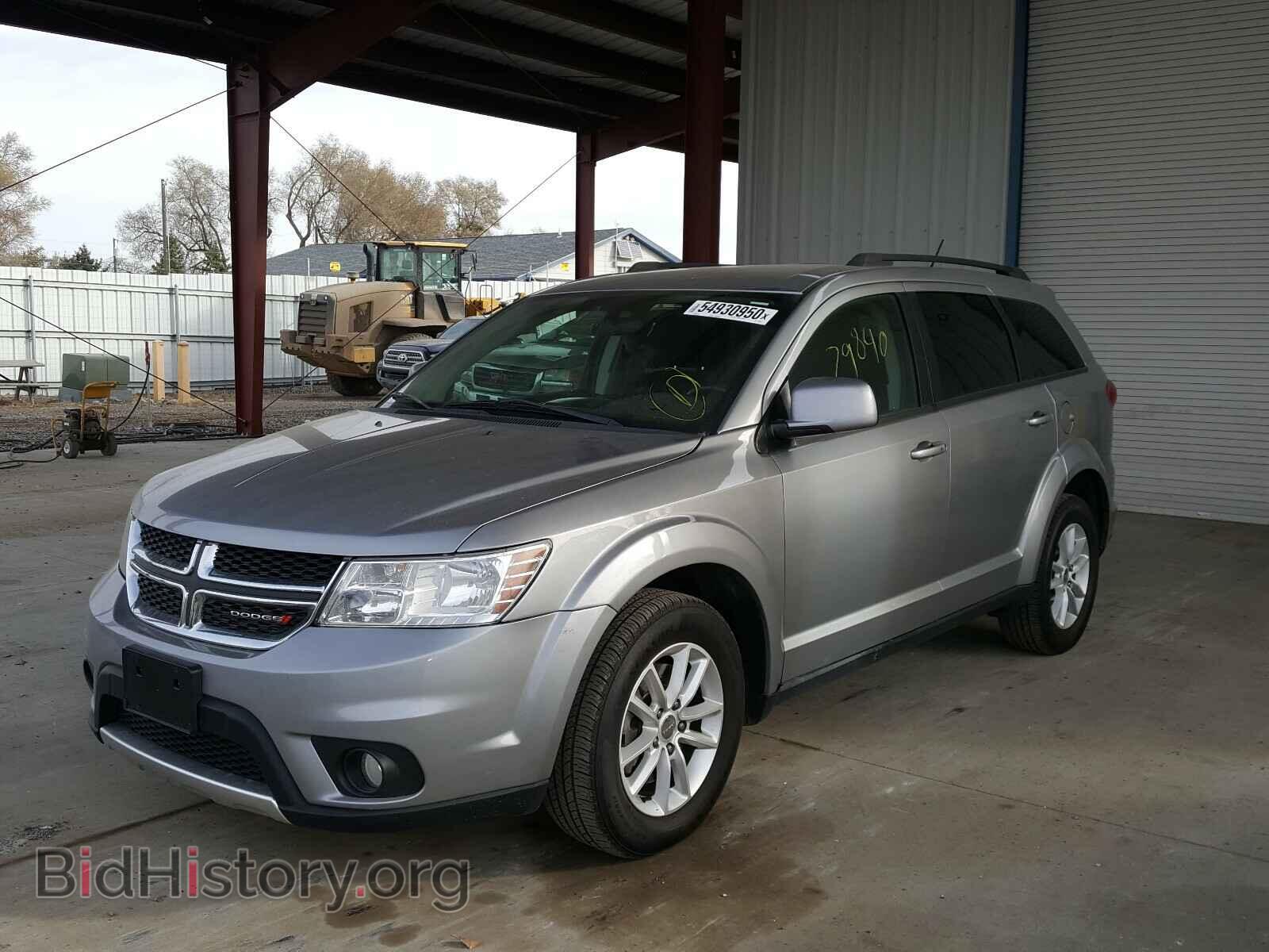 2016 DODGE JOURNEY - VIN: 3C4PDDBG6GT164998 - Фото 2