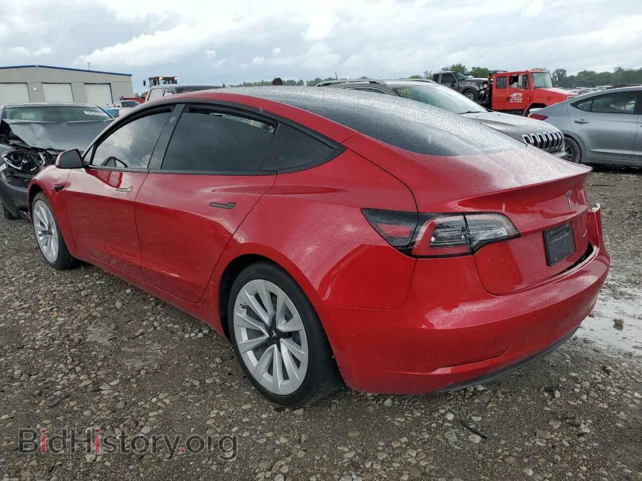 2022 TESLA MODEL 3 - VIN: 5YJ3E1EB9NF269640 - Фото 2