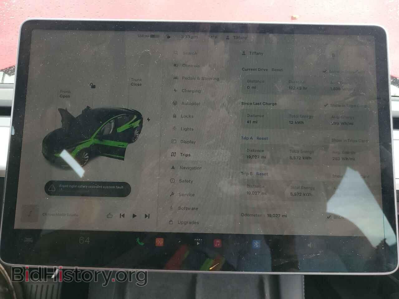 2022 TESLA MODEL 3 - VIN: 5YJ3E1EB9NF269640 - Фото 9