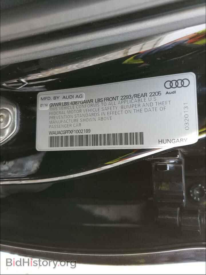2015 AUDI A3 - VIN: WAUACGFFXF1002189 - Photo 10