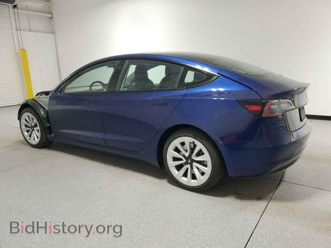 2022 TESLA MODEL 3 - VIN: 5YJ3E1EA5NF368902 - Photo 2