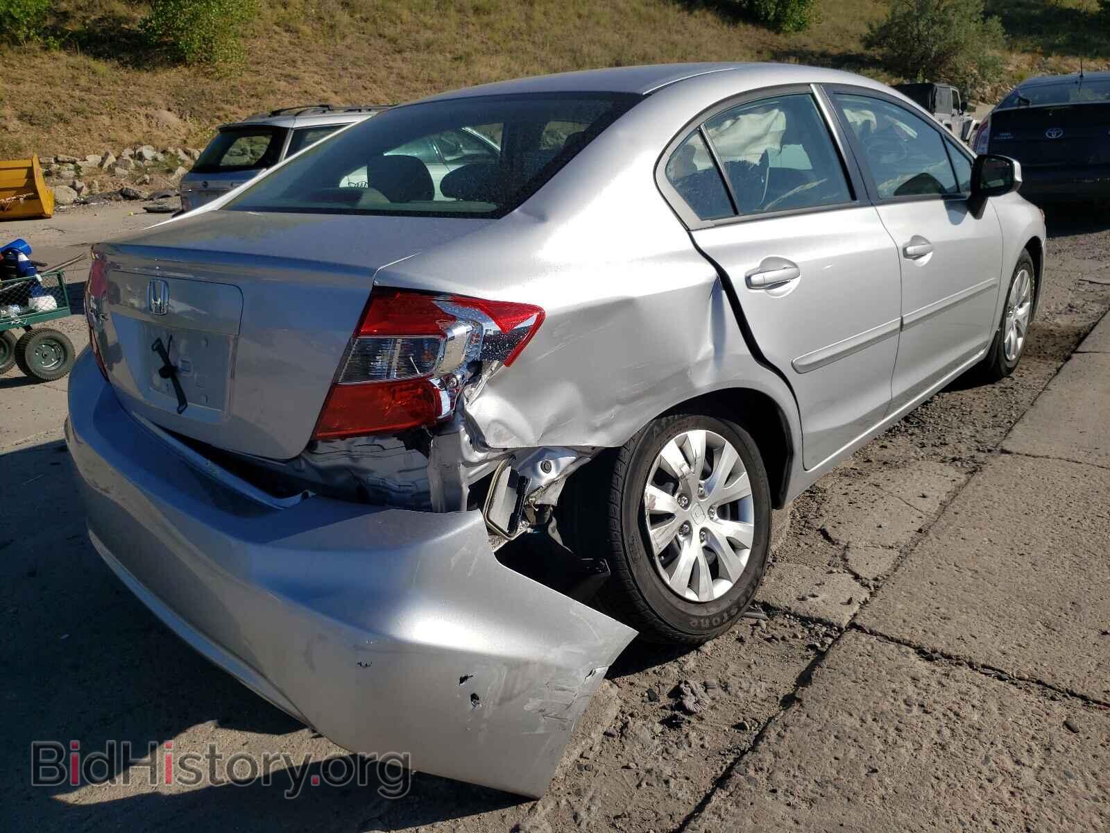 2012 HONDA CIVIC - VIN: 2HGFB2F50CH585604 - Фото 4