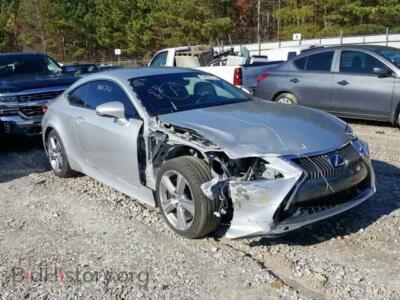 2016 Lexus RC RC 200t, silver — VIN JTHHA5BC0G5003142, Copart