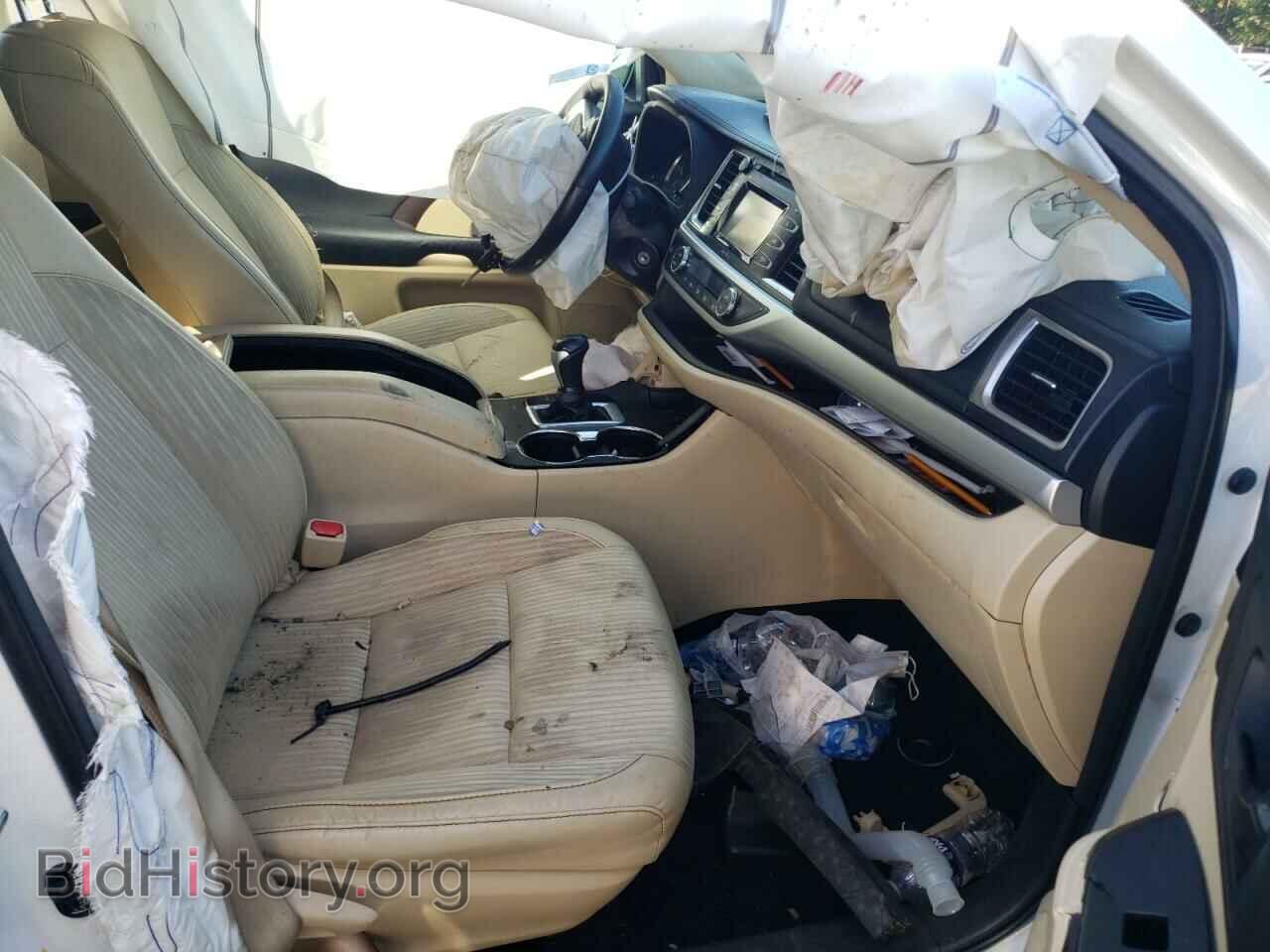 Фотография 5TDBKRFHXFS149123 - TOYOTA HIGHLANDER 2015