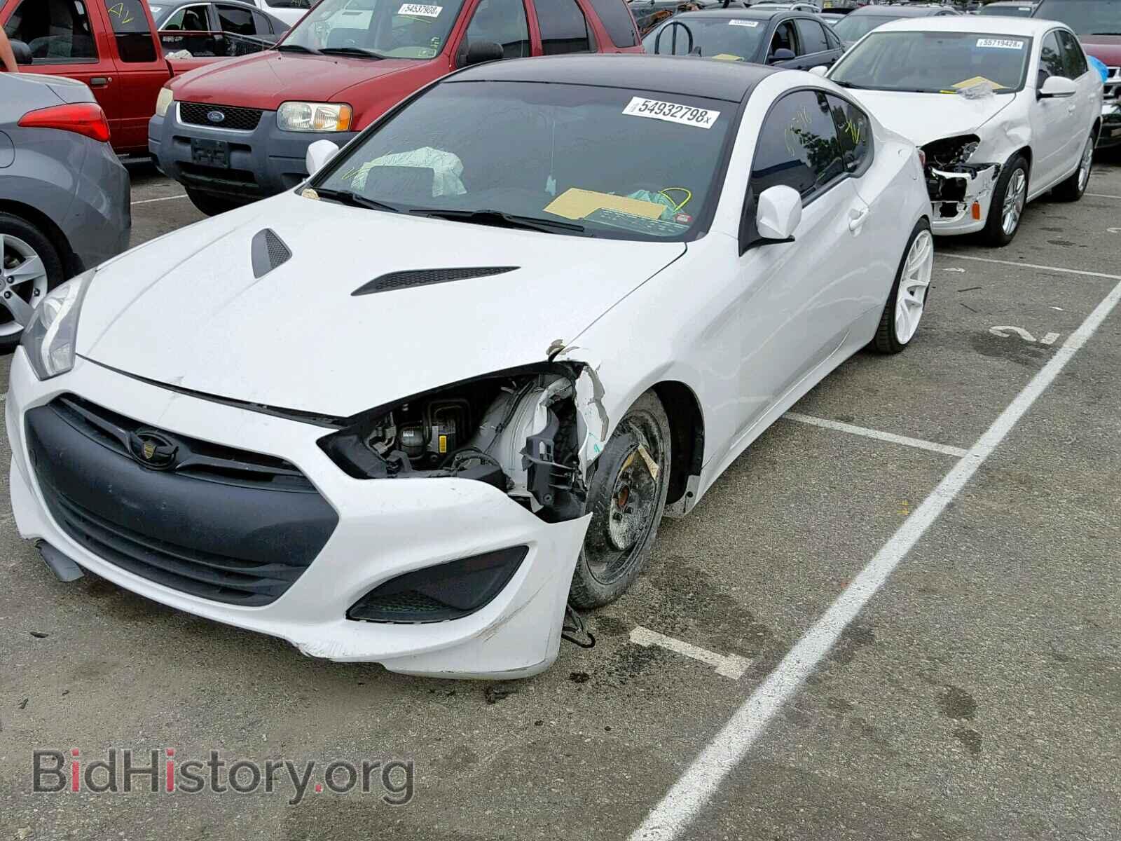 2013 HYUNDAI GENESIS - VIN: KMHHT6KDXDU100534 - Фото 2