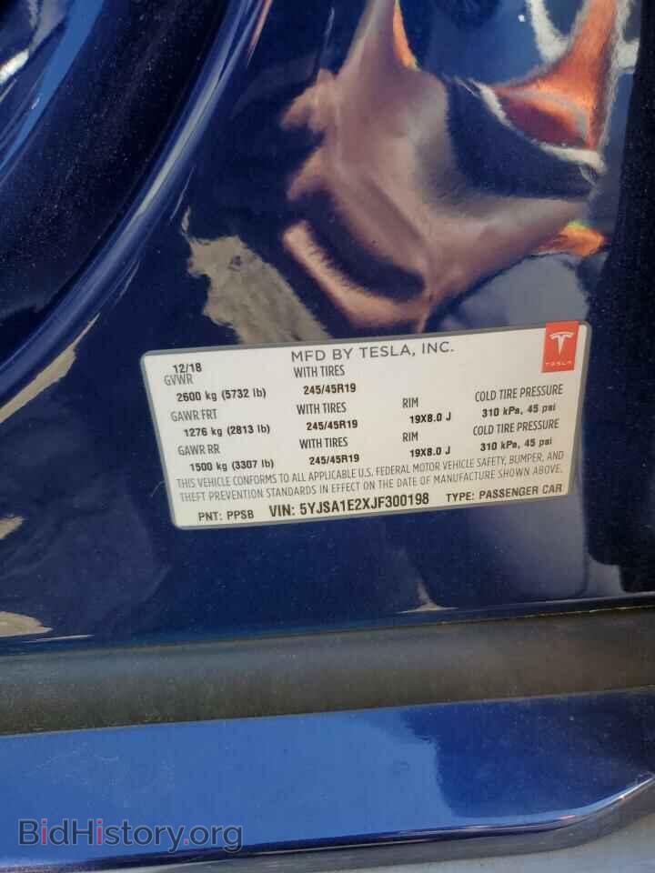 2018 TESLA MODEL S - VIN: 5YJSA1E2XJF300198 - Photo 13
