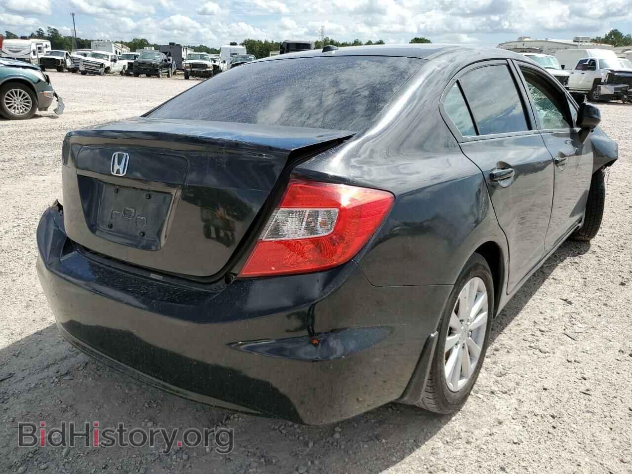 2012 HONDA CIVIC - VIN: 2HGFB2F97CH537830 - Фото 4