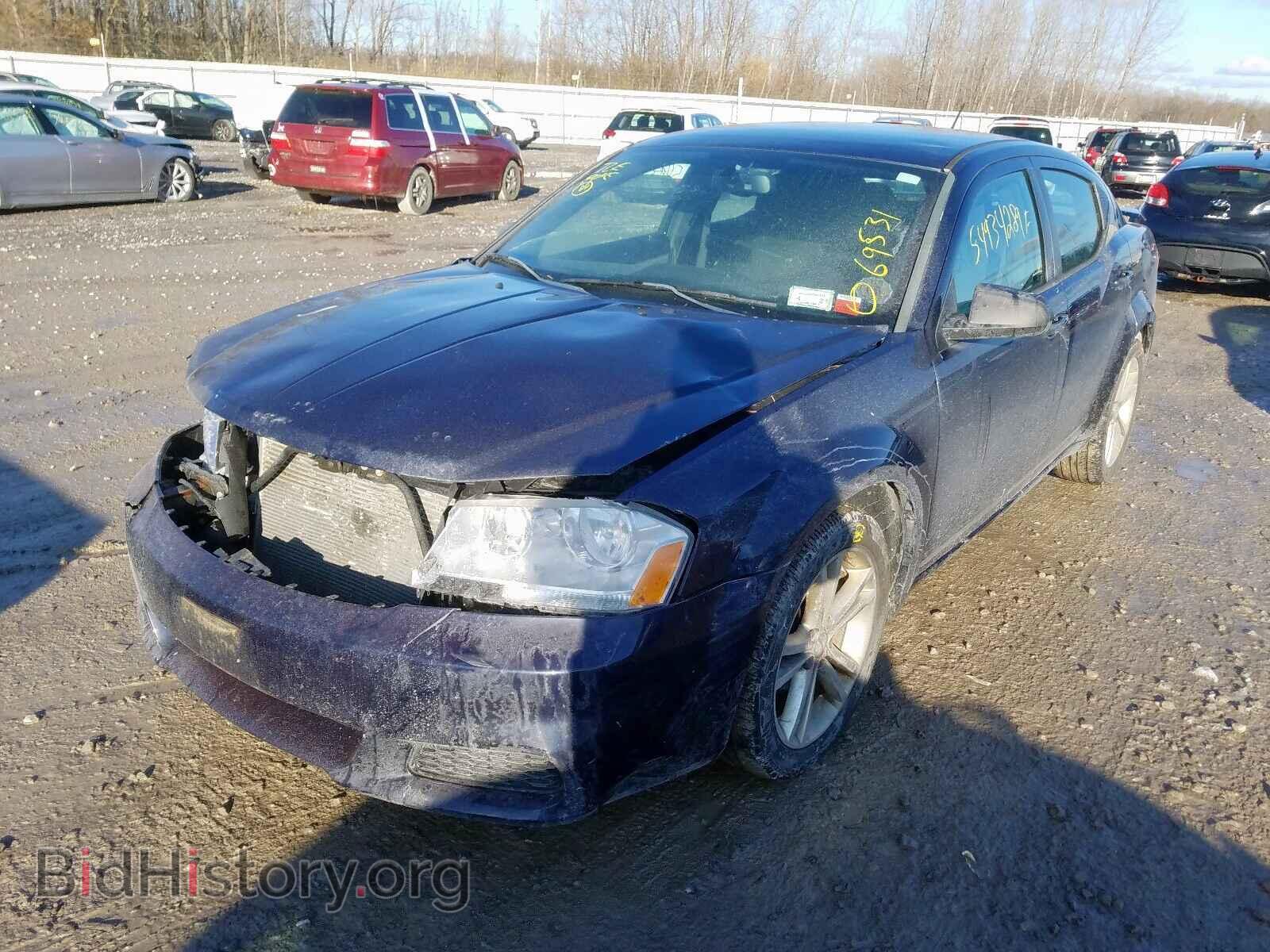 2013 DODGE AVENGER - VIN: 1C3CDZAGXDN543922 - Фото 2
