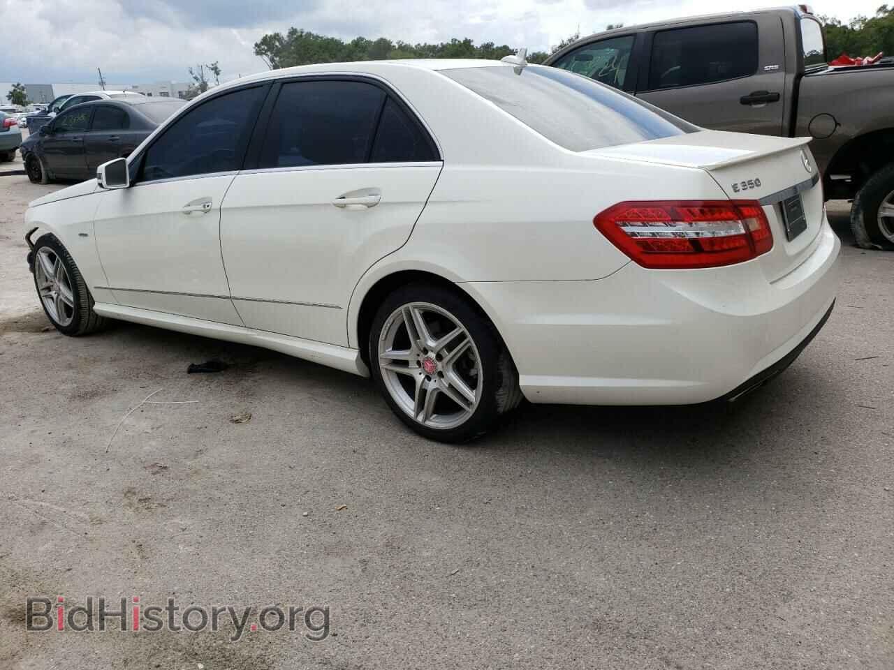 2012 MERCEDES-BENZ E-CLASS - VIN: WDDHF5KB1CA539518 - Фото 2