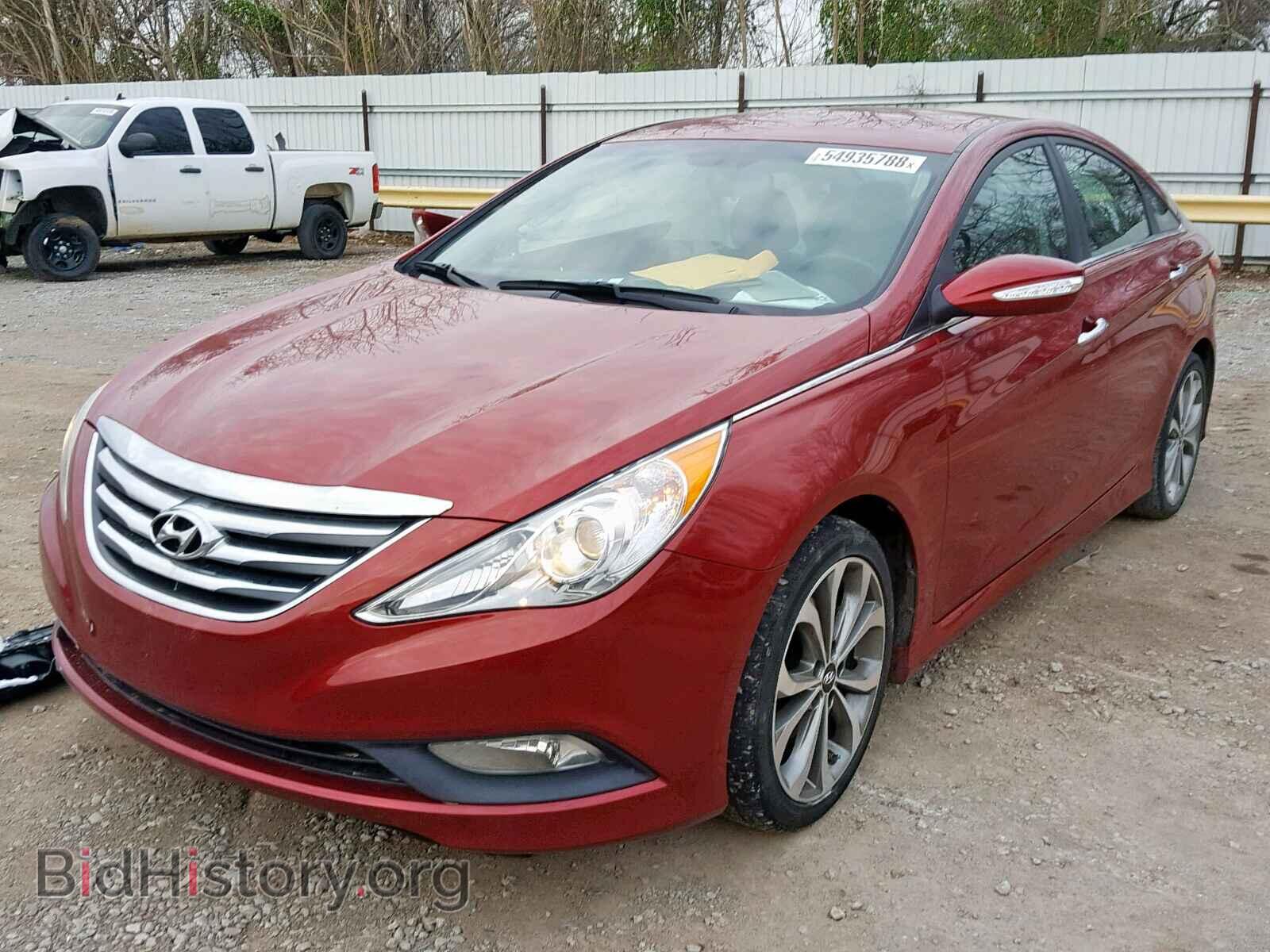 2014 HYUNDAI SONATA - VIN: 5NPEC4AB4EH820130 - Фото 2