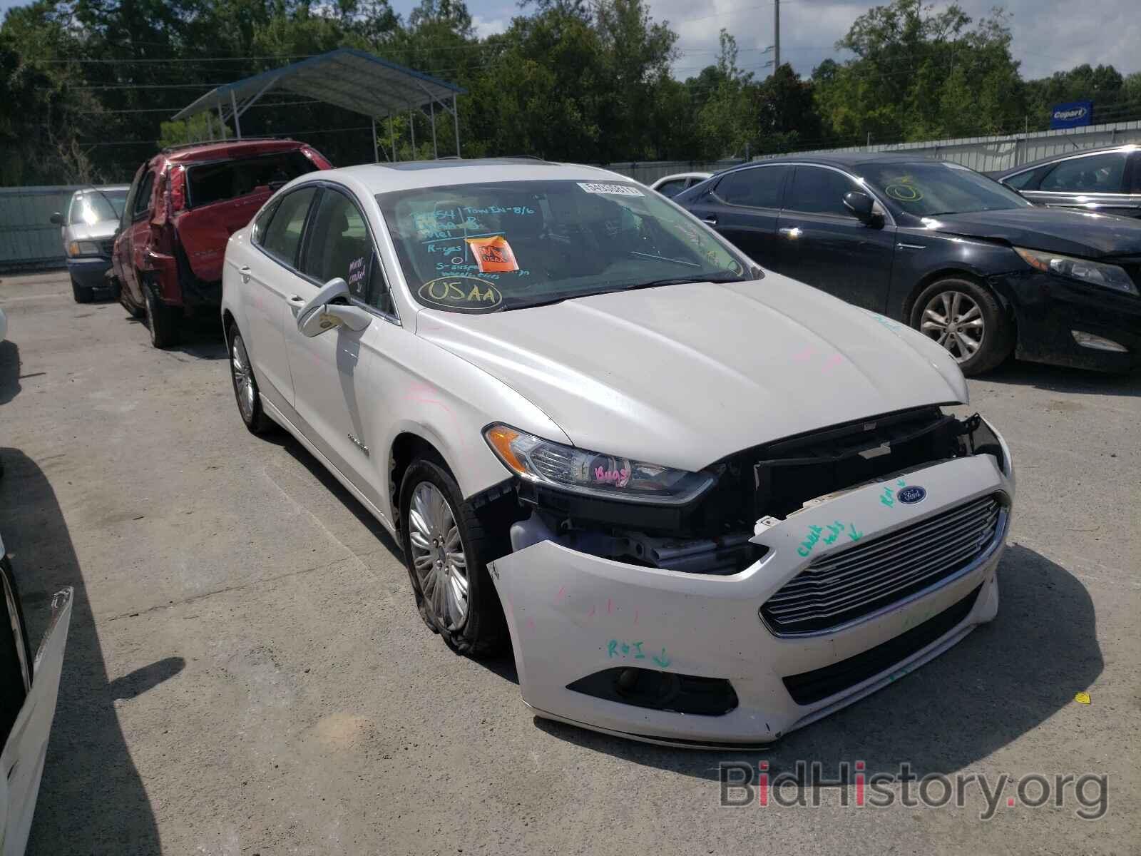 Photo 3FA6P0LU6ER387087 - FORD FUSION 2014