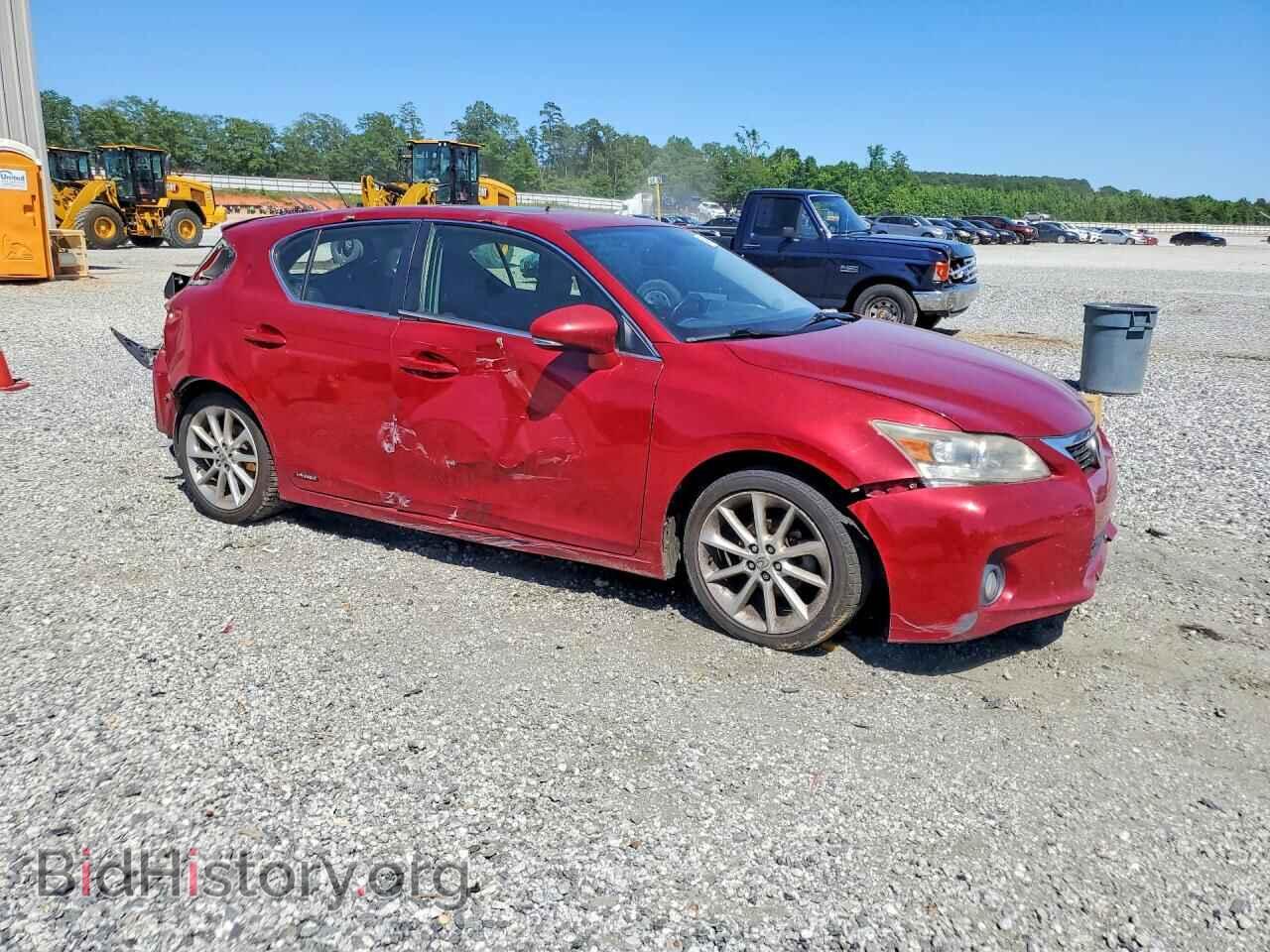 2013 LEXUS CT 200 - VIN: JTHKD5BH3D2125077 - Фото 4