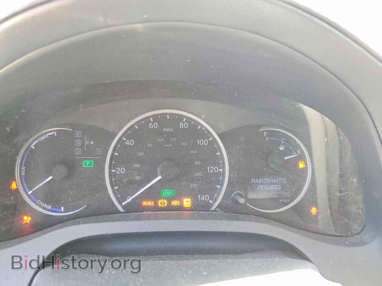 2013 LEXUS CT 200 - VIN: JTHKD5BH3D2125077 - Фото 9