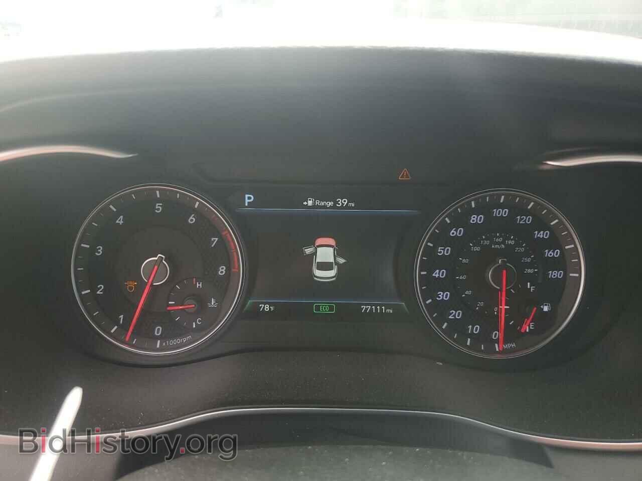 2019 GENESIS G70 - VIN: KMTG34LE2KU014662 - Фото 9