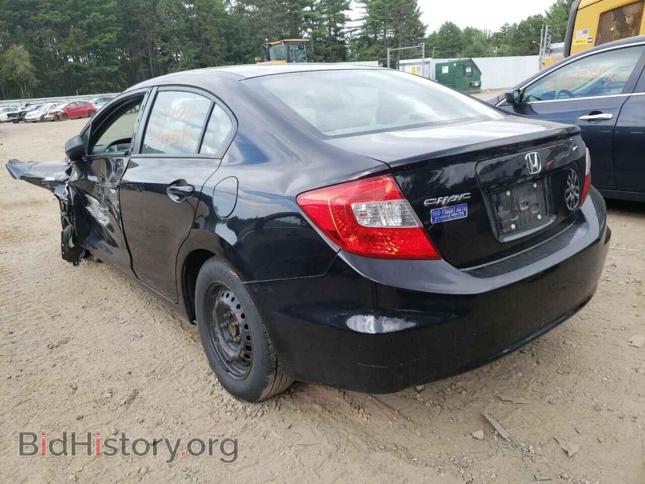 2012 HONDA CIVIC - VIN: 2HGFB2F5XCH334993 - Фото 3
