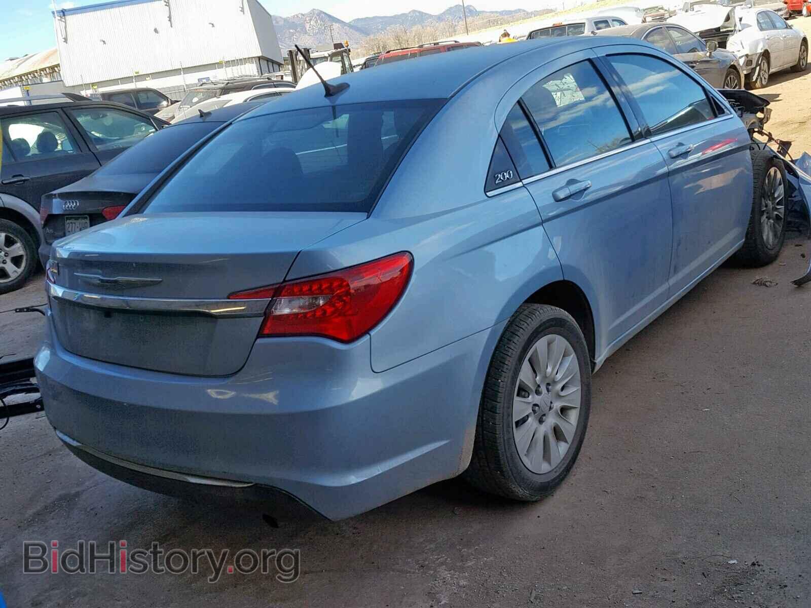 2013 CHRYSLER 200 - VIN: 1C3CCBAB1DN642319 - Фото 4