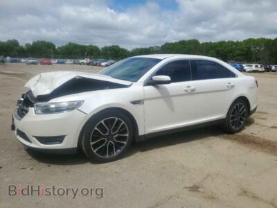 2018 Ford TAURUS SEL, белый — VIN 1FAHP2E82JG135200, Copart