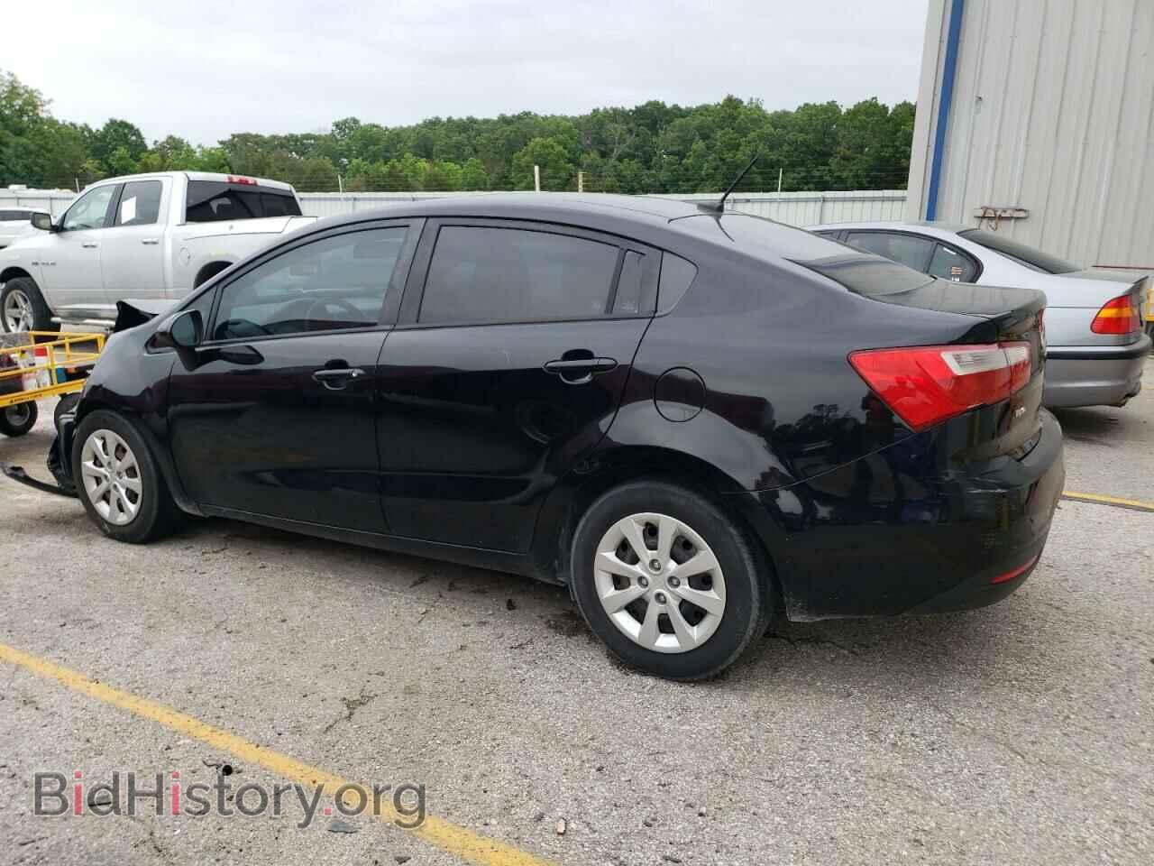 2014 KIA RIO - VIN: KNADM4A39E6402445 - Фото 2