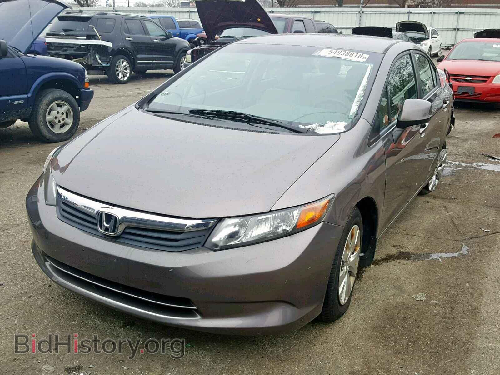 2012 HONDA CIVIC LX - VIN: 19XFB2F58CE332699 - Фото 2