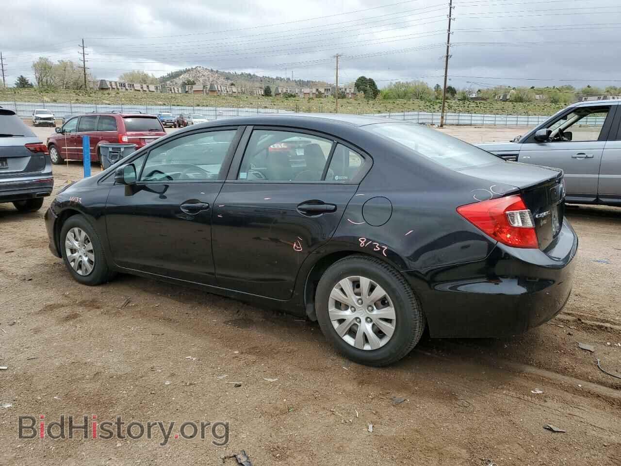2012 HONDA CIVIC - VIN: 19XFB2F52CE357520 - Фото 2