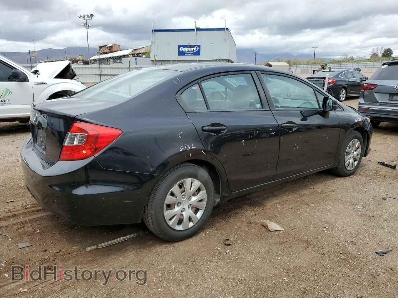 2012 HONDA CIVIC - VIN: 19XFB2F52CE357520 - Фото 3