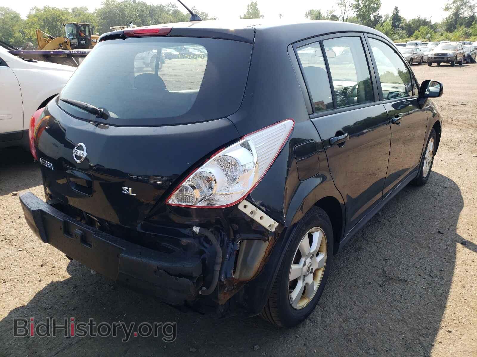 2007 NISSAN VERSA - VIN: 3N1BC13E37L424303 - Фото 4