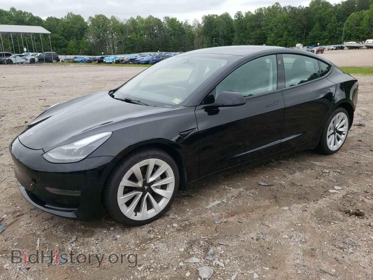Photo 5YJ3E1EA0NF184872 - TESLA MODEL 3 2022