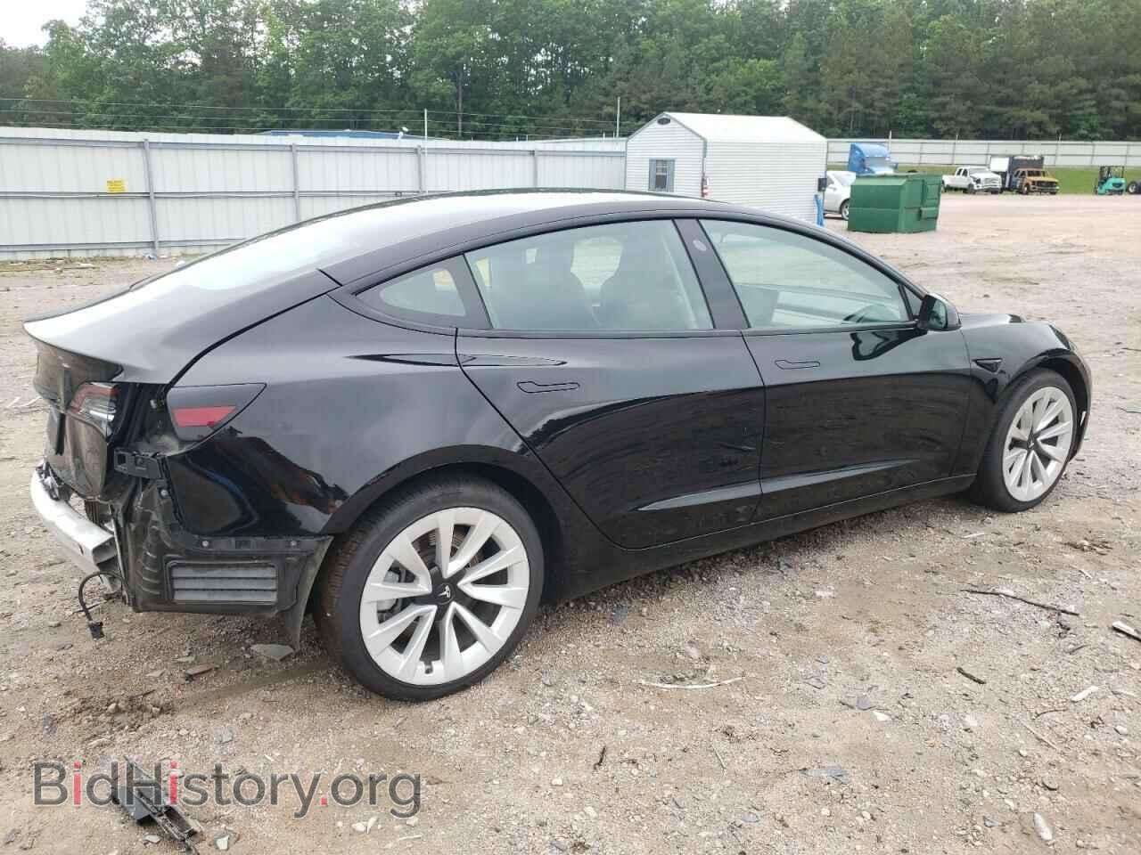 2022 TESLA MODEL 3 - VIN: 5YJ3E1EA0NF184872 - Фото 3
