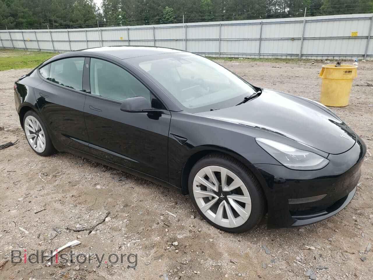 2022 TESLA MODEL 3 - VIN: 5YJ3E1EA0NF184872 - Фото 4