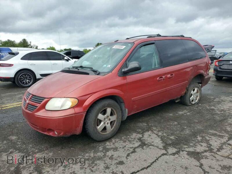 2006 Dodge CARAVAN SXT (VIN 2D4GP44L36R607064) — photo 1 of 13, Copart, damage: side