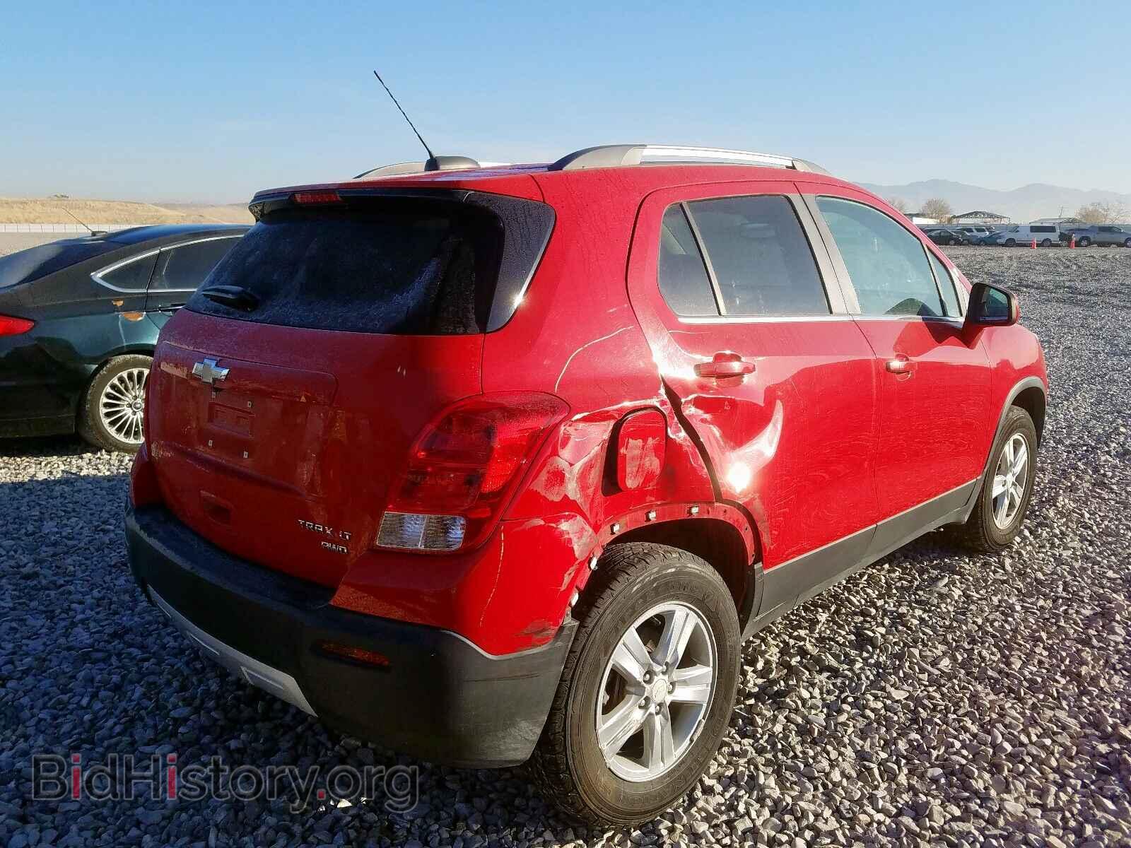 2015 CHEVROLET TRAX - VIN: 3GNCJRSB7FL247757 - Фото 4