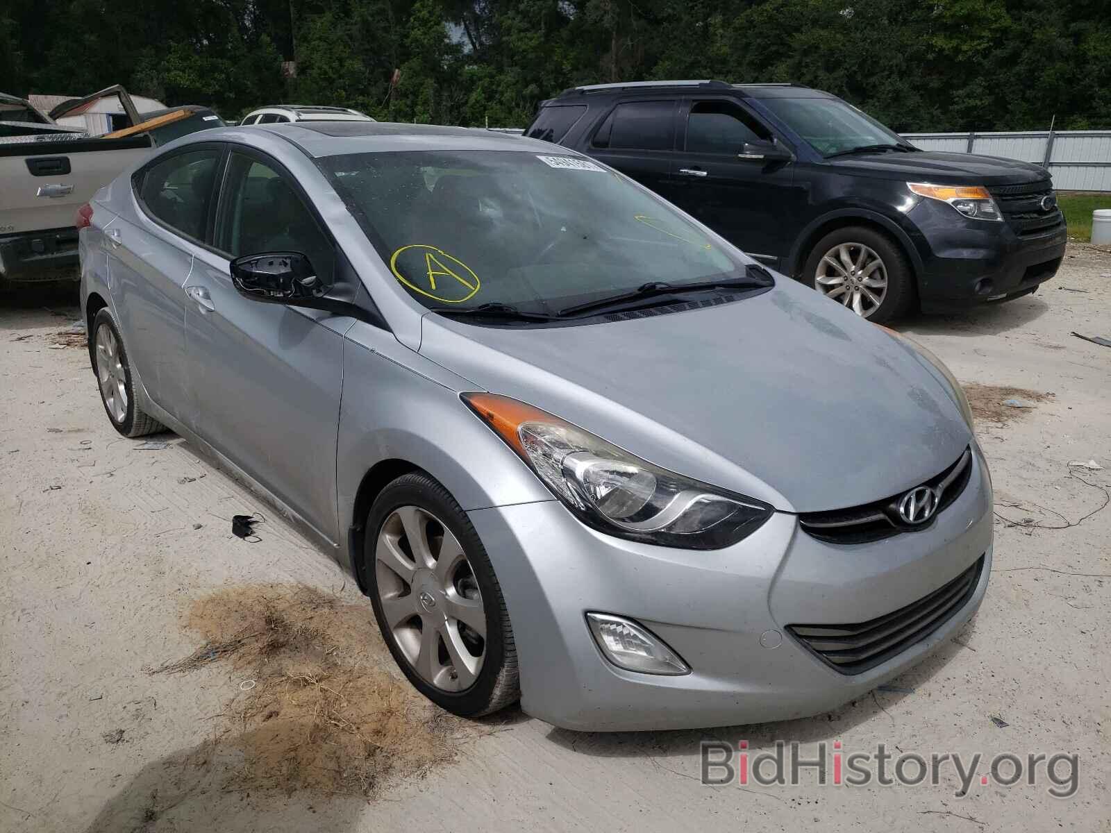 Photo 5NPDH4AEXDH187381 - HYUNDAI ELANTRA 2013