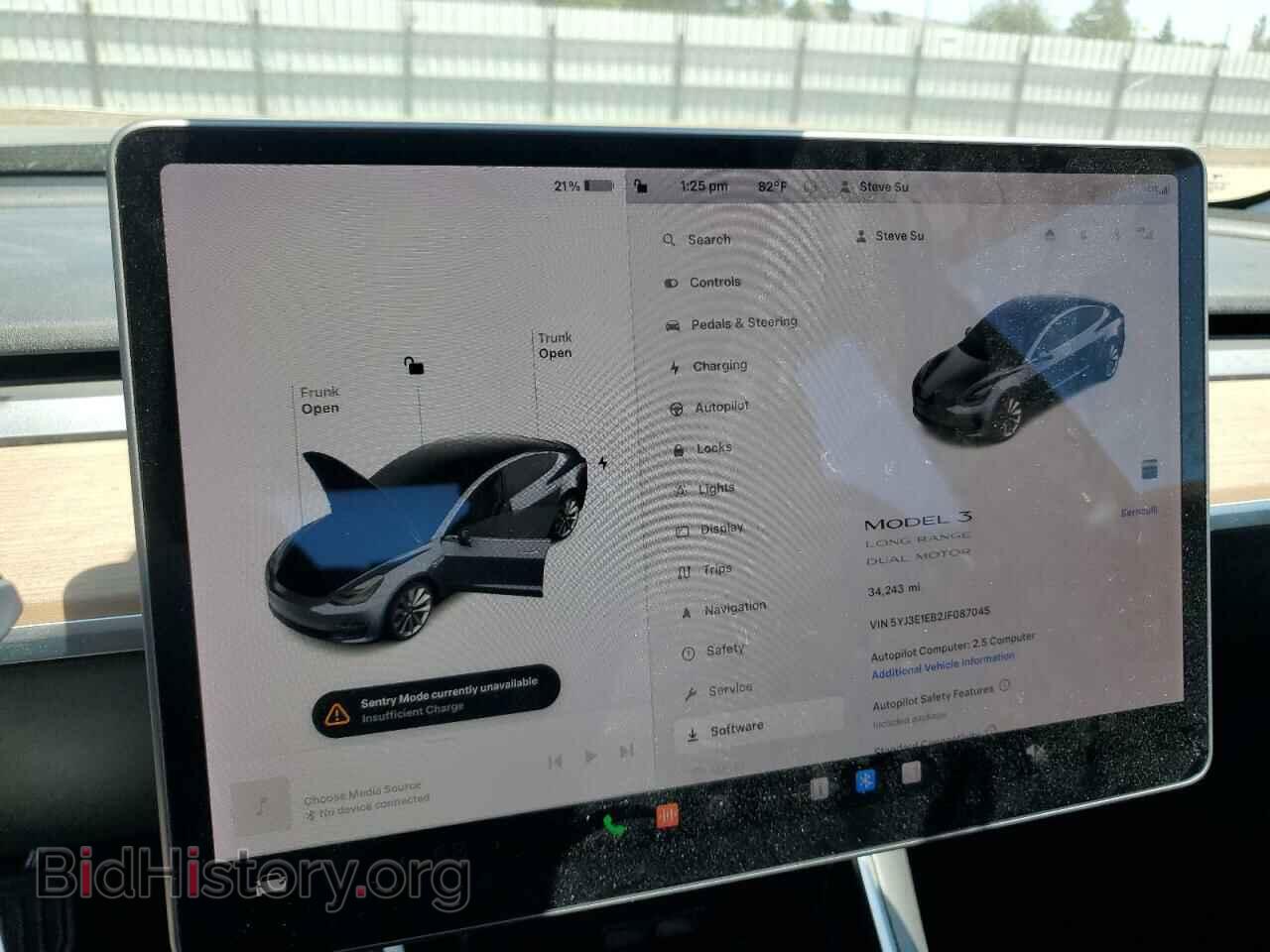 2018 TESLA MODEL 3 - VIN: 5YJ3E1EB2JF087045 - Фото 9