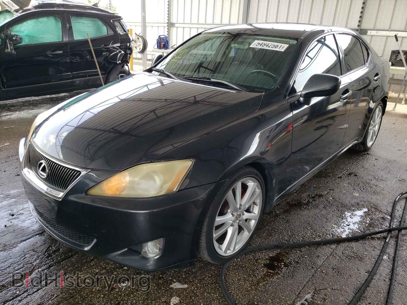 2007 LEXUS IS - VIN: JTHBK262775038604 - Фото 2