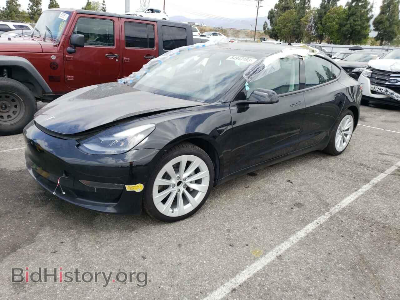 Photo 5YJ3E1EA0MF066643 - TESLA MODEL 3 2021