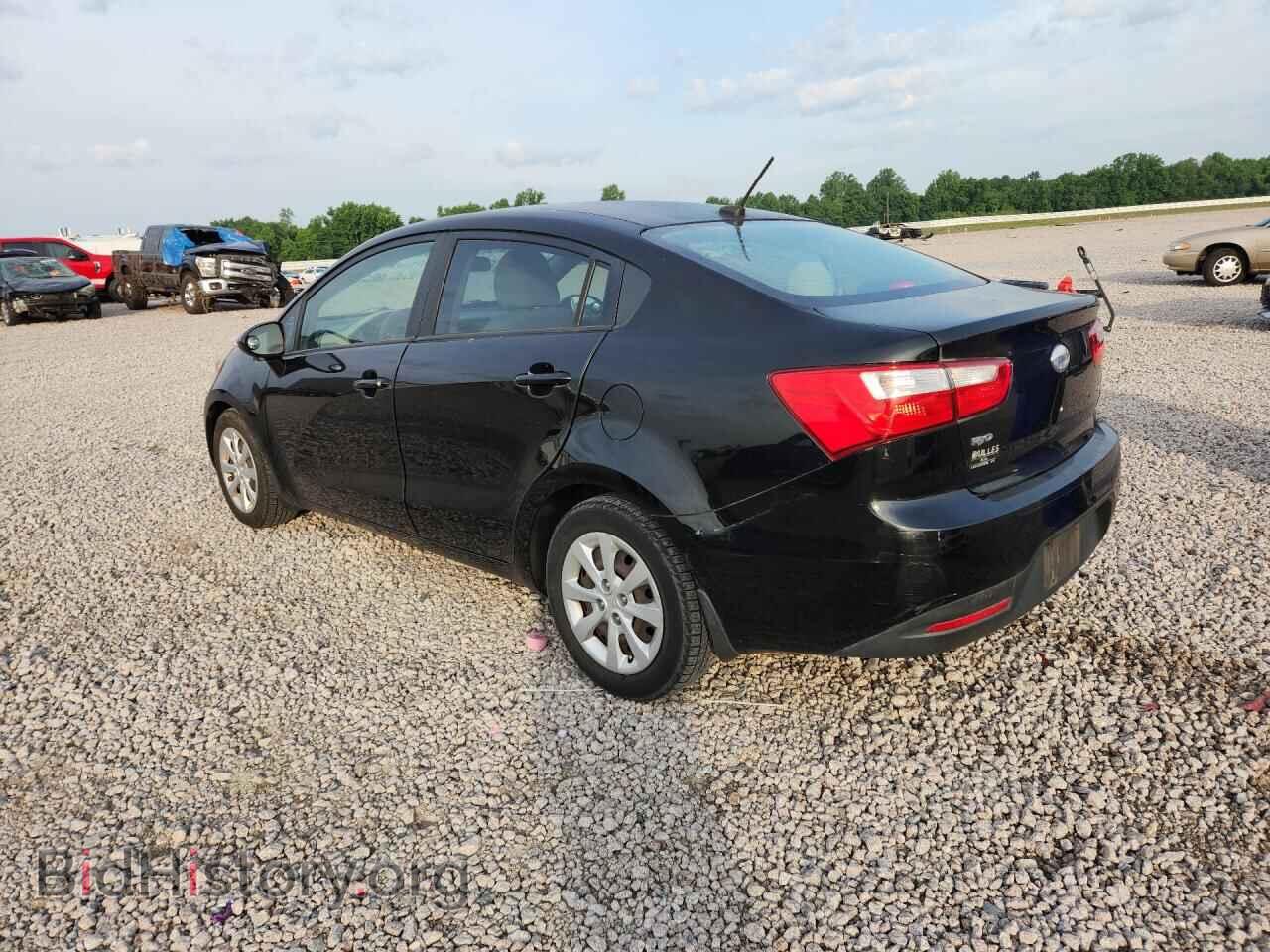 2013 KIA RIO - VIN: KNADM4A37D6310930 - Фото 2