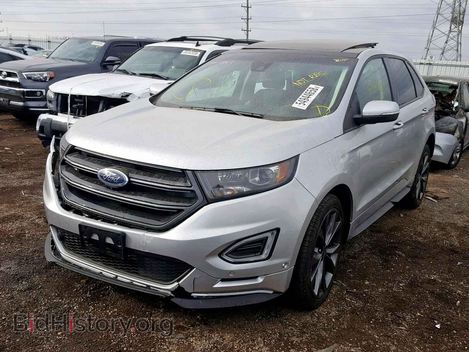 2018 FORD EDGE - VIN: 2FMPK4APXJBB56960 - Фото 2