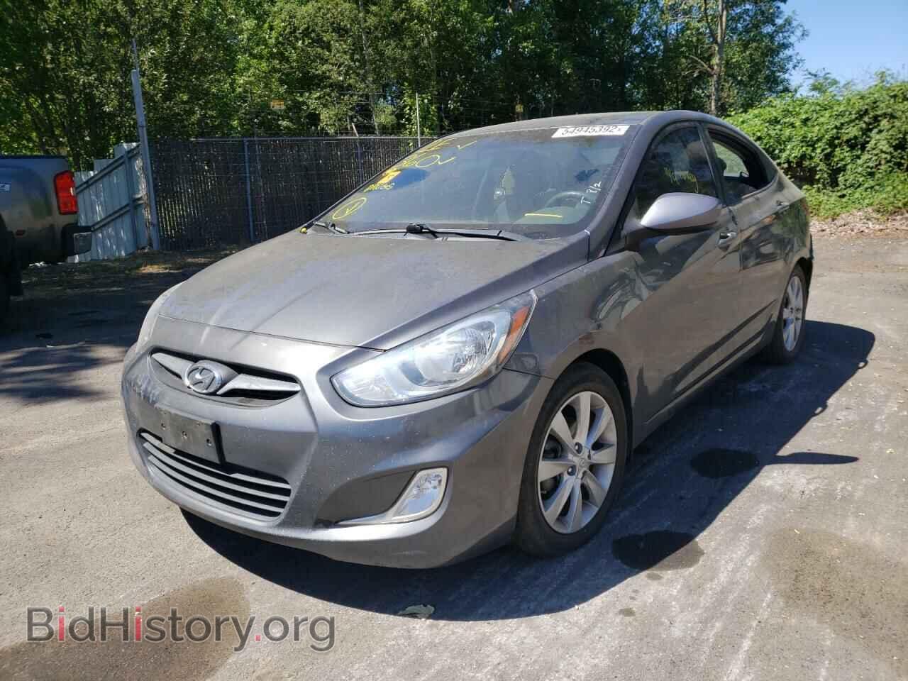 2012 HYUNDAI ACCENT - VIN: KMHCU4AE6CU186896 - Фото 2