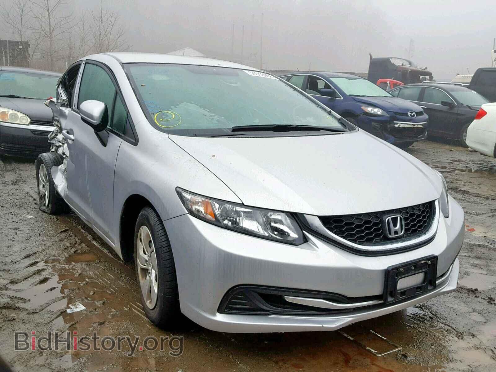 Фотография 19XFB2F51EE202041 - HONDA CIVIC LX 2014