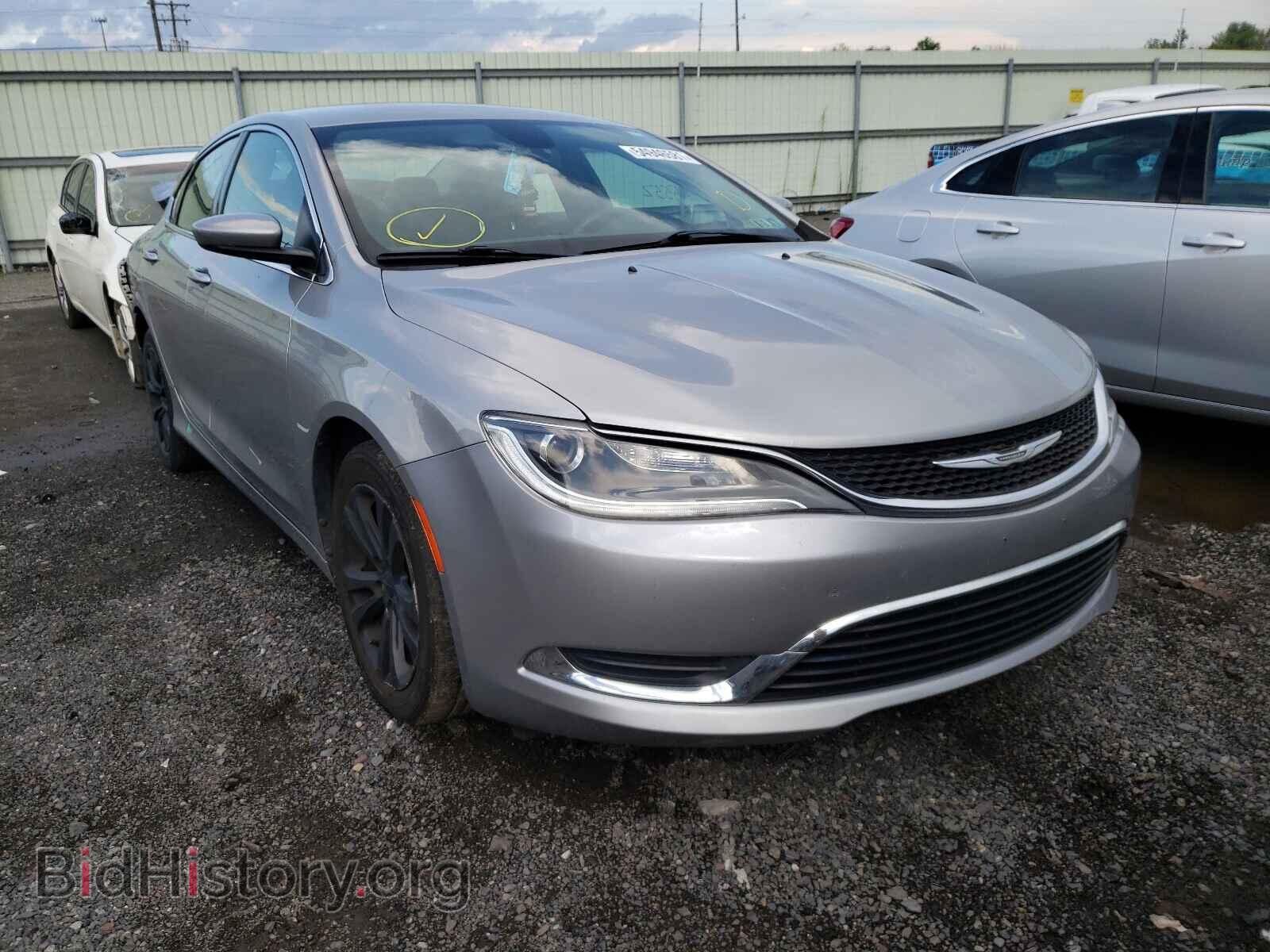 Фотография 1C3CCCAB5FN655499 - CHRYSLER 200 2015